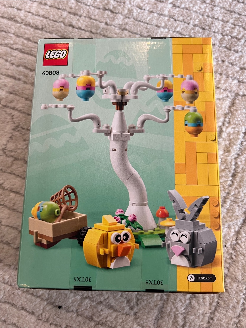 LEGO Spring Tree Playset - White, Yellow, Pink, Blue, Green, Gray